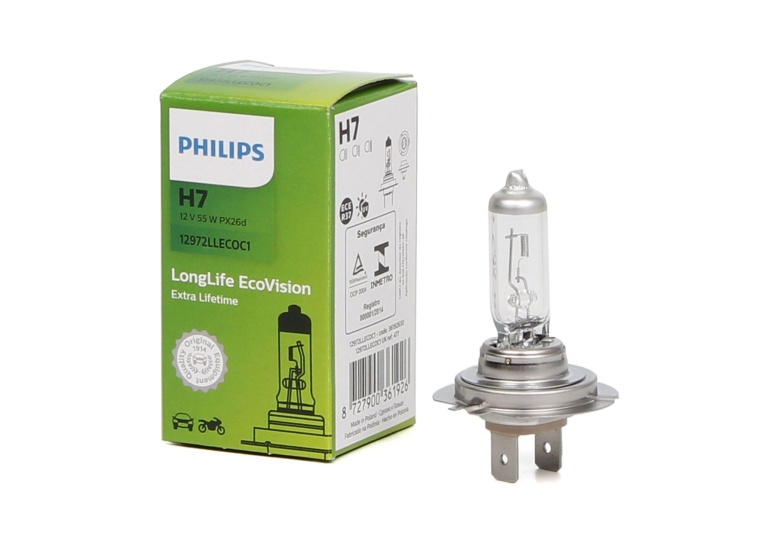Bec Philips H7 12V 55W Longlife Ecovision 12972LLECOC1
